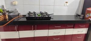 Kitchen in 2 BHK Apartment at The Chatterjee The Crown Greens, Hinjewadi – for Rent