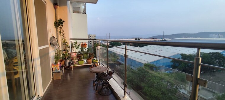 Balcony, the-chatterjee-the-crown-greens 2 Bedroom 750 Sq.Ft. Apartment In Hinjewadi Pune 9905212