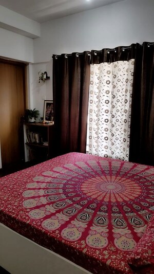 Bedroom in 2 BHK Apartment at The Chatterjee The Crown Greens, Hinjewadi – for Rent