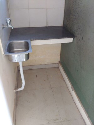 Kitchen in 1 RK Independent House at Sector 21 – for Rent