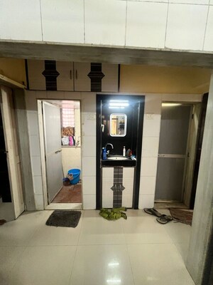 Living Room in 1 BHK Apartment at Gokuldham Complex, Goregaon East – for Rent