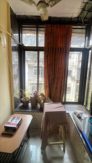 Living Room in 1 BHK Apartment at Gokuldham Complex, Goregaon East – for Rent