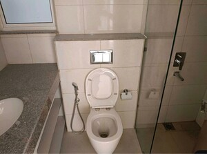 Bathroom in 2 BHK Apartment at Godrej Woods, Sector 43 – for Rent