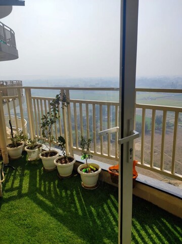 Balcony in 3 BHK Apartment at M3M Marina, Sector 68 – for Rent