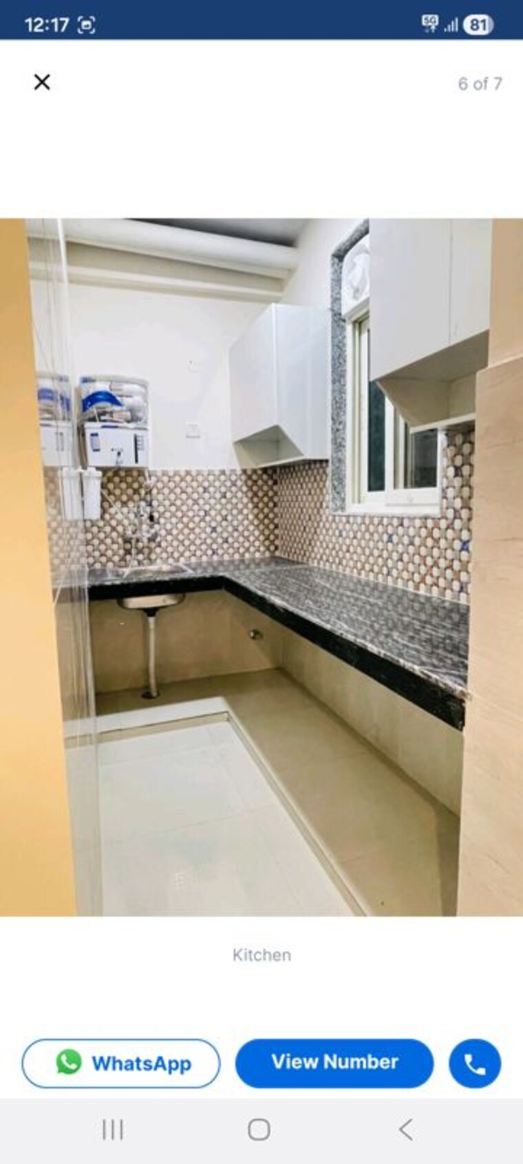 Kitchen, rwa-apartments-sector-40 1 Bedroom 750 Sq.Ft. Builder Floor In Sector 40 Noida 9905338