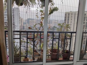 Balcony in 1 BHK Apartment at Hari Pearl Hans Residency, Kurla – for Rent