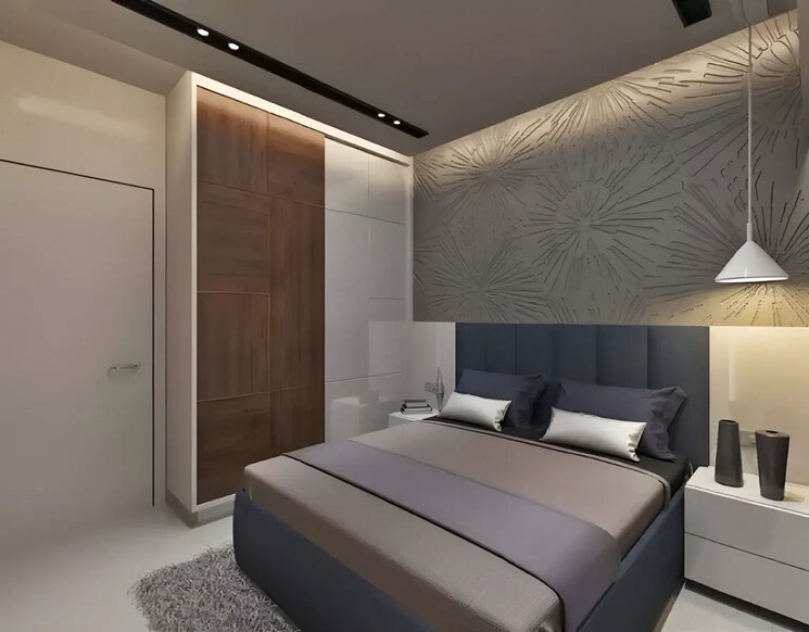 Bedroom, bhaveshwar-aqua 2 Bedroom 665 Sq.Ft. Apartment In Kalamboli Navi Mumbai 9872468