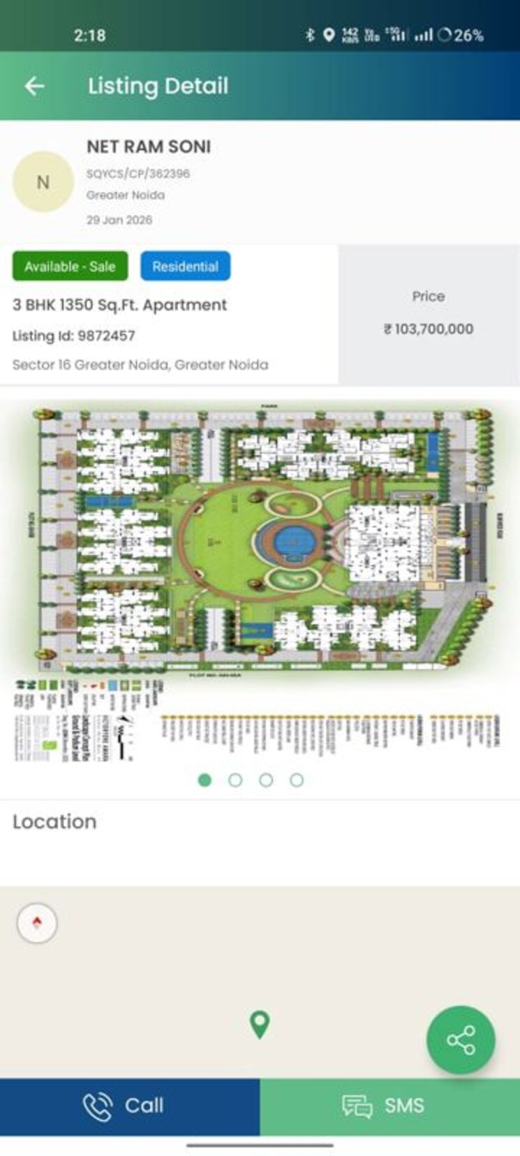 Master Plan, victoryone-amara 3 Bedroom 1430 Sq.Ft. Apartment In Sector 16 Greater Noida Greater Noida 9905401