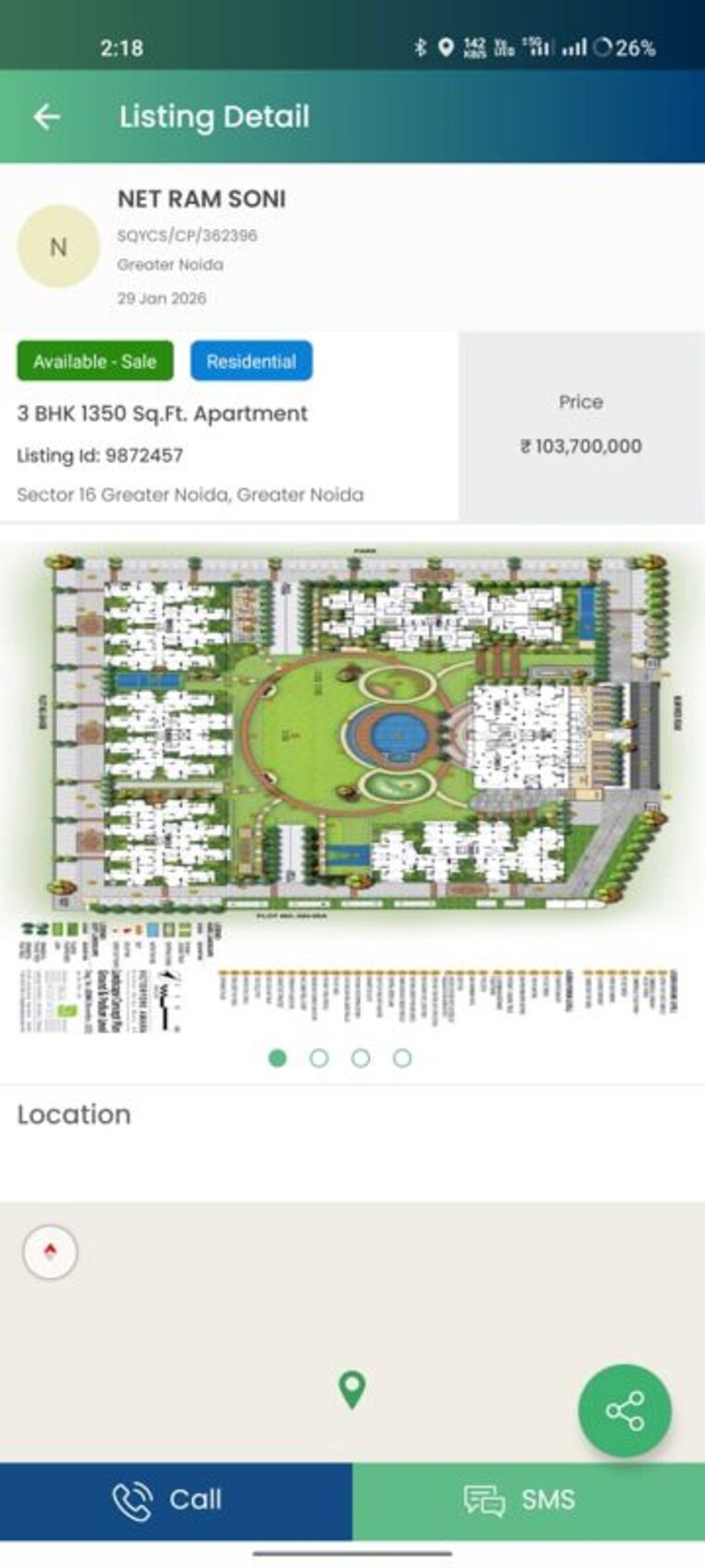 Master Plan, victoryone-amara 3 Bedroom 1430 Sq.Ft. Apartment In Sector 16 Greater Noida Greater Noida 9905401