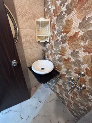 Bathroom in 2 BHK Apartment at Divine Dazzle, Rahatani – for Rent