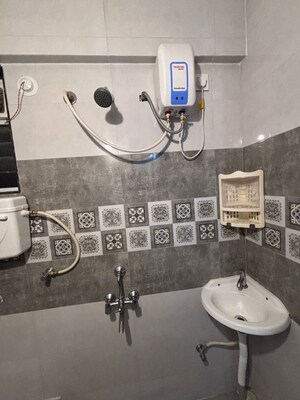 Bathroom in 2 BHK Apartment at Divine Dazzle, Rahatani – for Rent