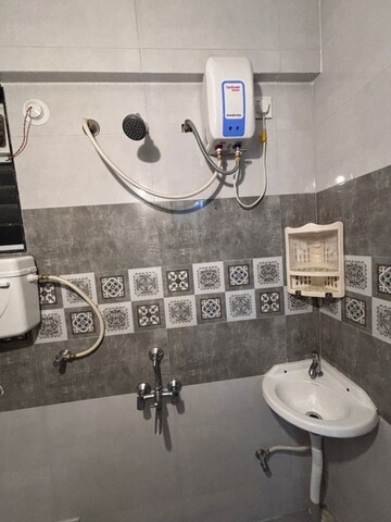 Bathroom in 2 BHK Apartment at Divine Dazzle, Rahatani – for Rent