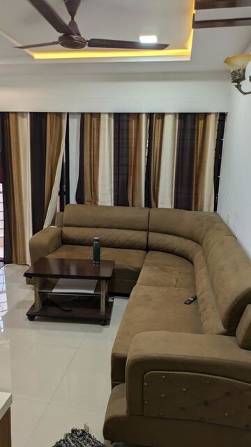 Living Room in 2 BHK Apartment at Kanha City, Ajwa Road – for Rent