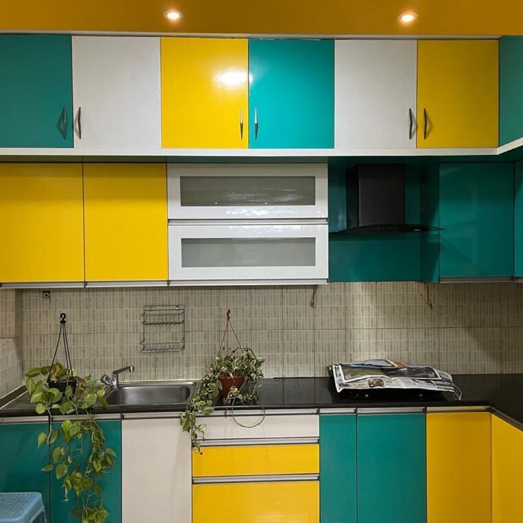 Kitchen, kolte-patil-raaga 2 Bedroom 938 Sq.Ft. Apartment In Kannur Bangalore 9905488