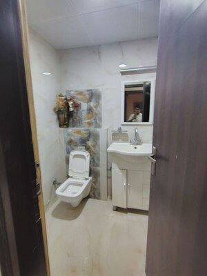 Bathroom in 2 BHK Apartment at Sector 23 – for Rent