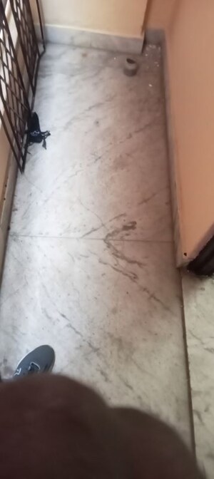 Bathroom in 1 BHK Builder Floor at Panchsheel Vihar – for Rent