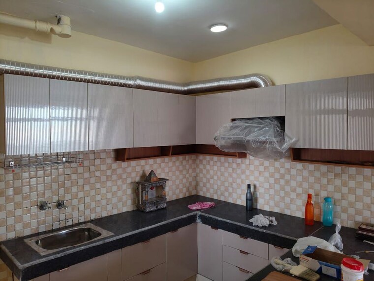 Kitchen, piyush-heights 2 Bedroom 1168 Sq.Ft. Apartment In Sector 89 Faridabad 9905531