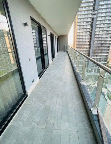 Balcony in 3 BHK Apartment at Shapoorji Pallonji Joyville Phase 2, Sector 102 – for Rent