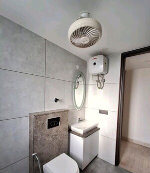 Bathroom in 4 BHK Apartment at M3M Atrium, Sector 57 – for Rent