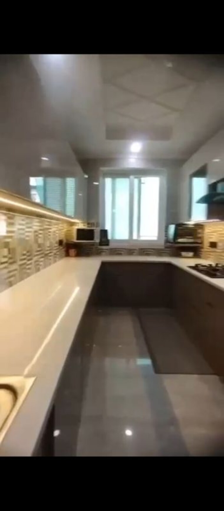 Kitchen, bptp-eden-estate 4 Bedroom 269 Sq.Yd. Builder Floor In Sector 81 Faridabad 9905620