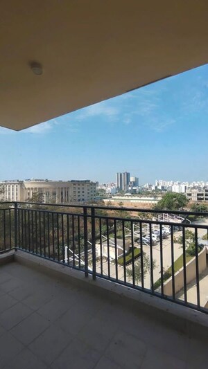 Balcony in 3 BHK Apartment at 3C Orris Greenopolis, Sector 89 – for Rent