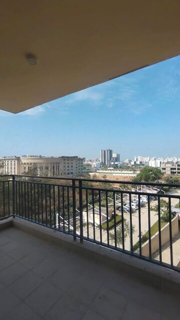Balcony in 3 BHK Apartment at 3C Orris Greenopolis, Sector 89 – for Rent