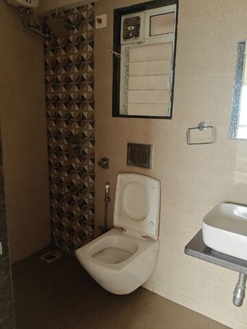 Bathroom in 1 BHK Apartment at Veena Senterio, Chembur – for Sale