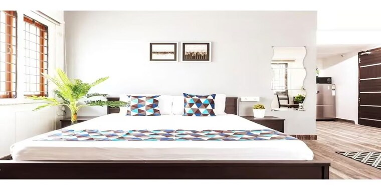 Bedroom, vian-mrida 3 Bedroom 1740 Sq.Ft. Apartment In Kollur Hyderabad 9905649