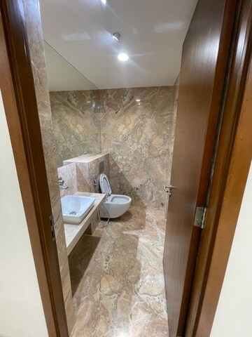 Bathroom in 4 BHK Apartment at Raiaskaran Parthenon, Andheri West – for Rent