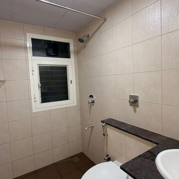 Bathroom in 3 BHK Apartment at L&T Raintree Boulevard, Nh 7 – for Rent