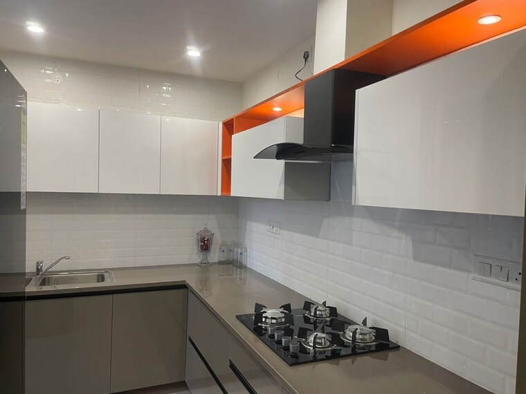 Kitchen, kharar road 3.5 Bedroom 2198 Sq.Ft. Apartment In Kharar Road Mohali 9905713