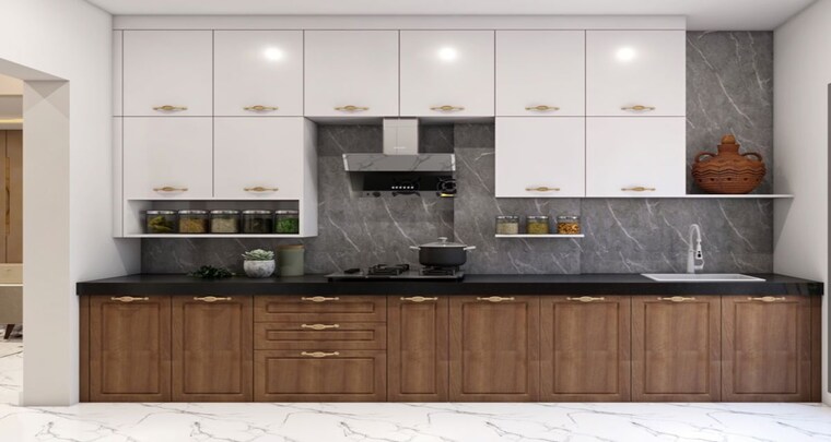 Kitchen, prosperiti-ekam 3 Bedroom 1800 Sq.Ft. Apartment In Velmala Hyderabad 9905750