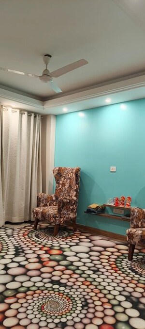 Living Room in 3 BHK Builder Floor at Kohli One Malibu Town, Sector 47 – for Sale