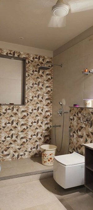 Bathroom in 3 BHK Builder Floor at Kohli One Malibu Town, Sector 47 – for Sale