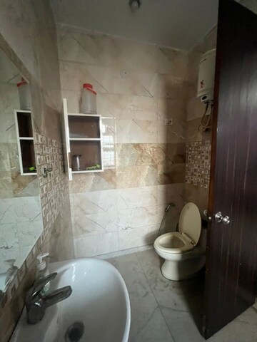 Bathroom in 3 BHK Builder Floor at Sector 57 – for Rent