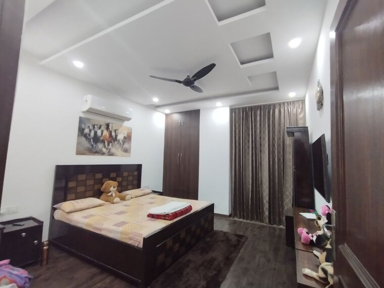 Bedroom, ss-almeria 3 Bedroom 2000 Sq.Ft. Builder Floor In Sector 84 Gurgaon 9905855