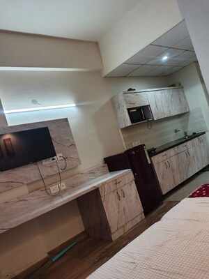 Kitchen in Studio Apartment at Paramount Golfforeste, Zeta I Greater Noida – for Rent