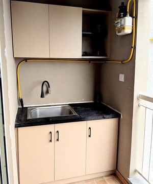 Kitchen in 2 BHK Apartment at Sobha Dream Gardens, Thanisandra Main Road – for Rent