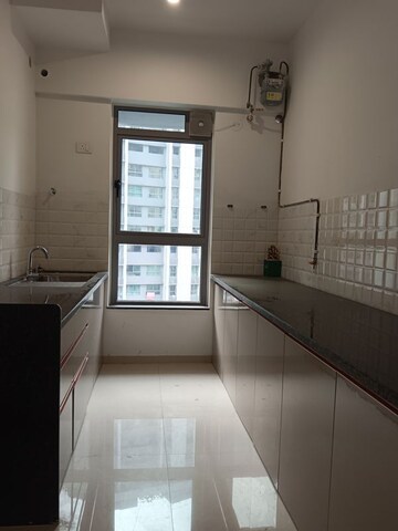 Balcony in 2 BHK Apartment at Kalpataru Immensa, Kolshet Road – for Rent