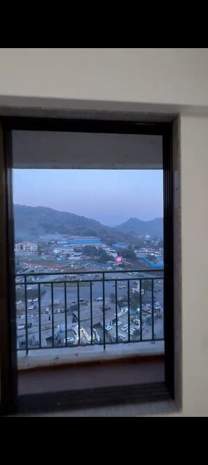 Balcony in 1 BHK Apartment at Tiara Hills, Mira Road – for Rent