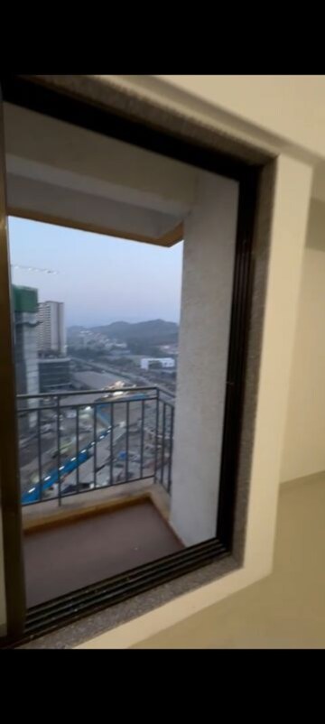 Balcony in 1 BHK Apartment at Tiara Hills, Mira Road – for Rent