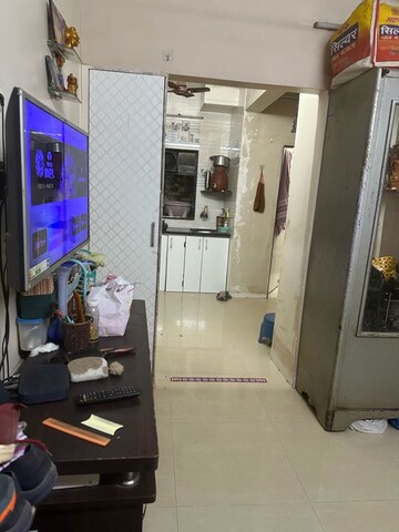 Living Room in 1 BHK Apartment at Ram Niwas CHS, Dahisar West – for Rent