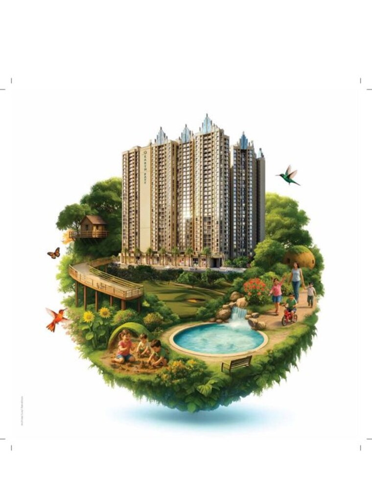 Exterior View, raunak-city 3 Bedroom 850 Sq.Ft. Apartment In Kalyan West Thane 9905918
