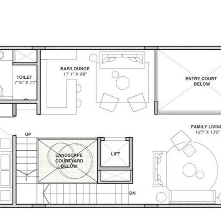 Floor Plan, assetz-earth-and-essence 5 Bedroom 2300 Sq.Ft. Apartment In Hosahalli Bangalore 9905921