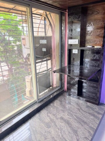 Balcony in 2 BHK Apartment at Regency Estate, Dombivli East – for Rent