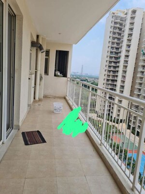 Balcony in 3 BHK Apartment at SS The Coralwood, Sector 84 – for Rent