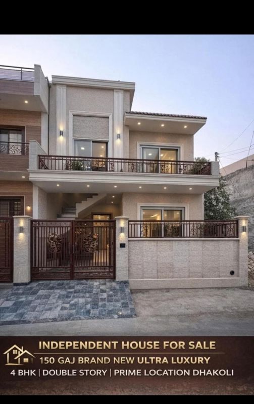 4 BHK + Pooja Room,Study Room,Extra Room Independent House For Sale in MS Enclave Zirakpur