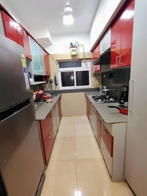 Kitchen in 1 BHK Apartment at Shilp Tower, Lower Parel – for Rent