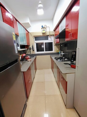 Kitchen in 1 BHK Apartment at Shilp Tower, Lower Parel – for Rent