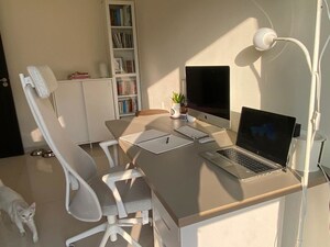 Master Bedroom in 2 BHK Apartment at K Raheja Raheja Nest, Powai – for Rent